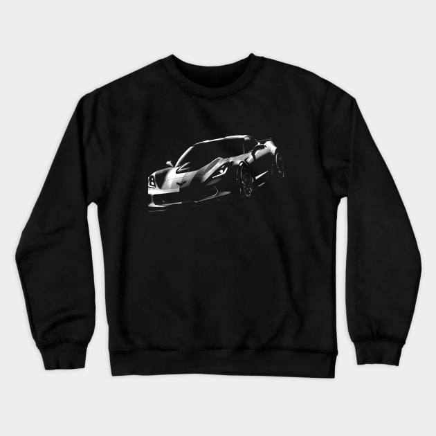 chevrolet corvette car Crewneck Sweatshirt by hottehue